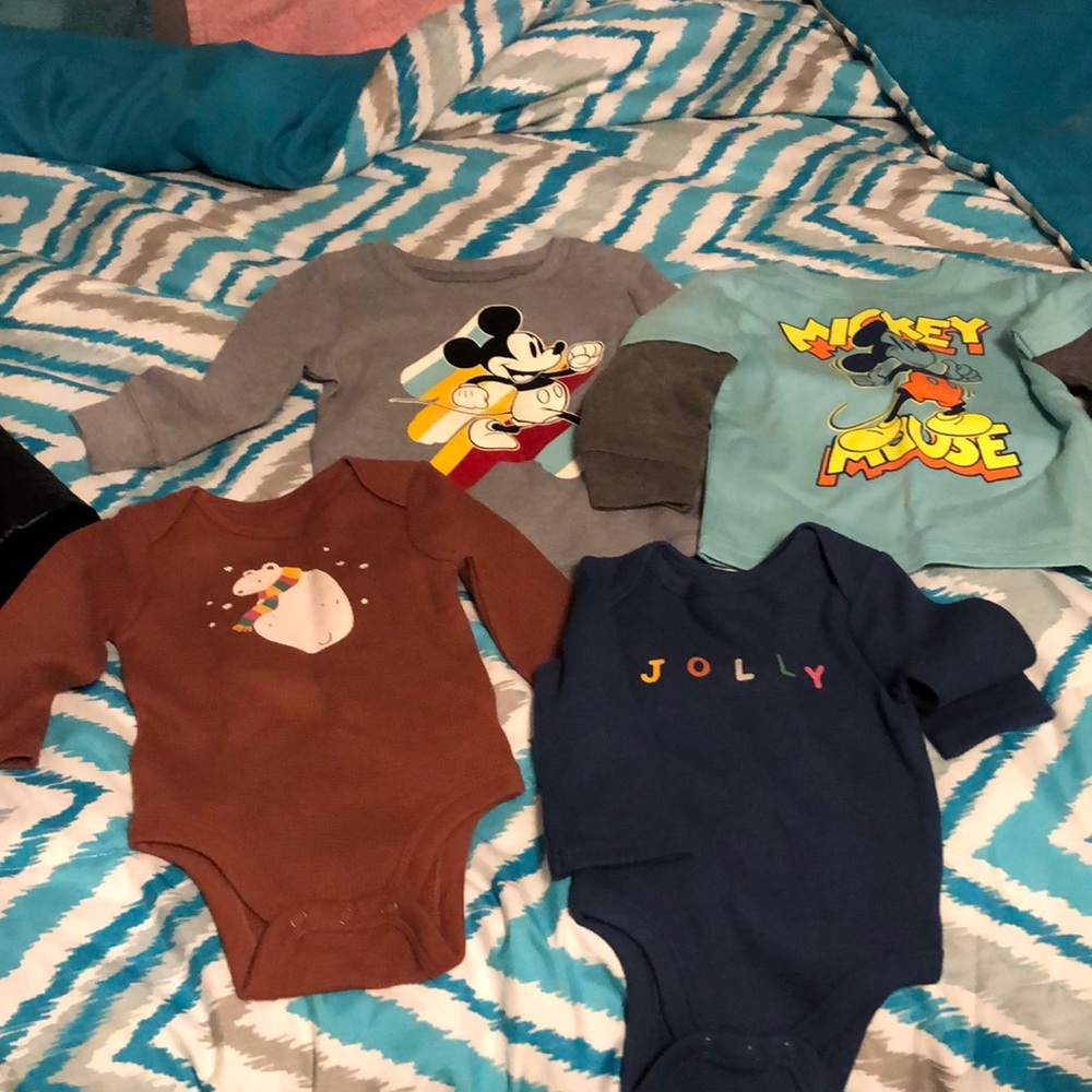 Bundle of boys shirts
